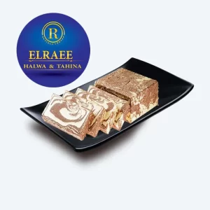 Elraee Halva with Chocolate حلاوة شكولاتة