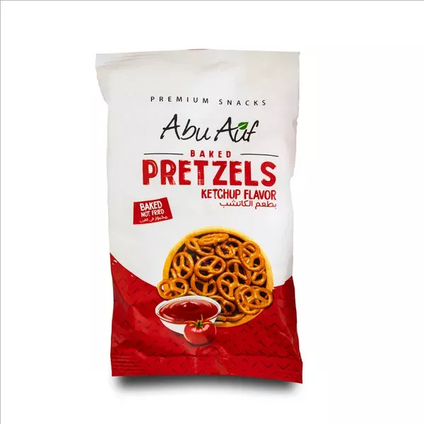 Abu Auf Pretzels with Ketchup Flavor