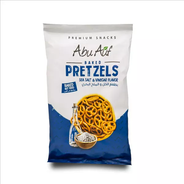 Abu Auf Pretzels with Vinegar and Salt (30g)