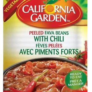 Peeled Fava Beans With Chili فول مقشور بالفلفل الحار