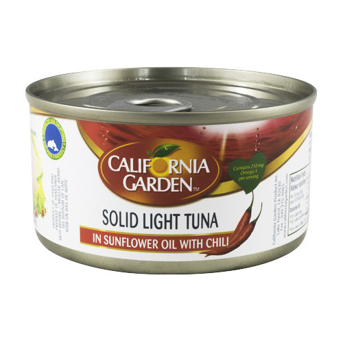 Solid Light Tuna In Sunflower Oil with Chili