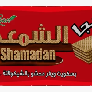 El Shamadan Mega Chocolate Filled Wafer Biscuit (6 Pcs)