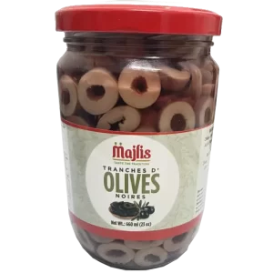 Black Olives Slices زيتون طرنشات