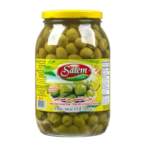 Salem Foods Nabulsi Green Olives 1.3kg