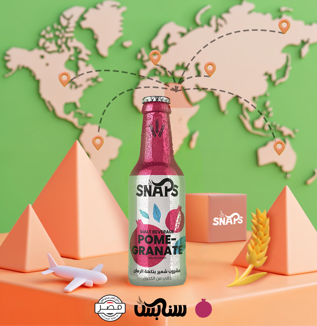Snaps Pomegranate Malt Beverage 250ml - Image 2