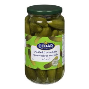 Cedar Pickled Cucumbers كبيس خيار