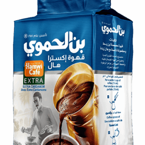 Medium roast coffee and finely ground with extra cardamom