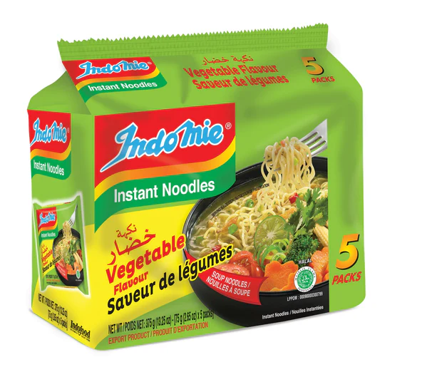 Indomie Vegetable Flavour 5 Packs