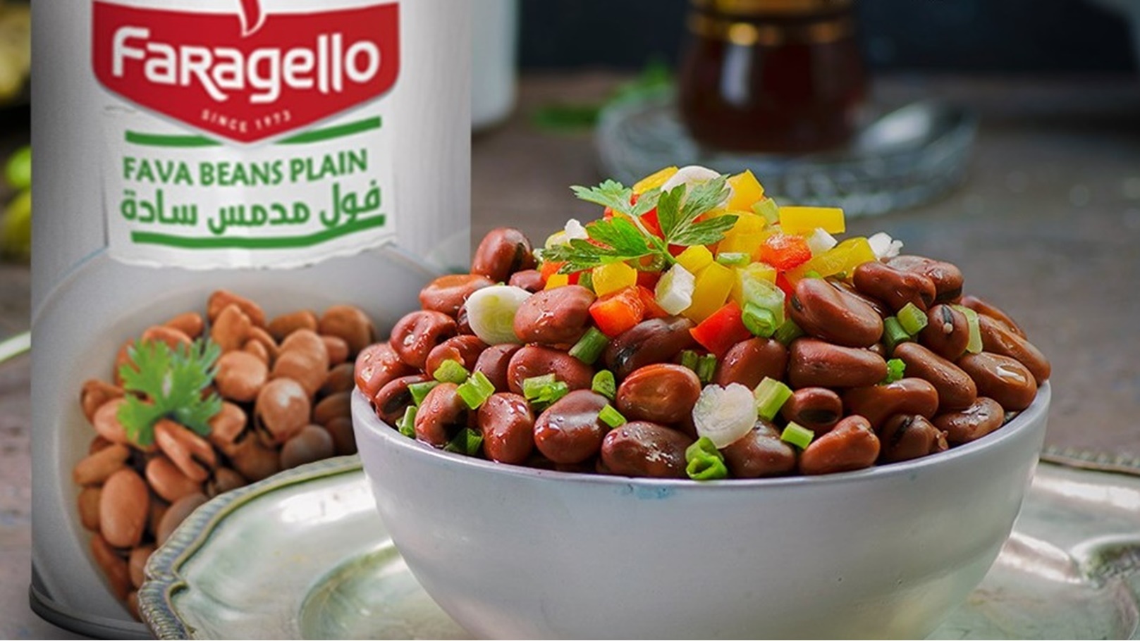 Plain Fava Beans فول مدمس سادة