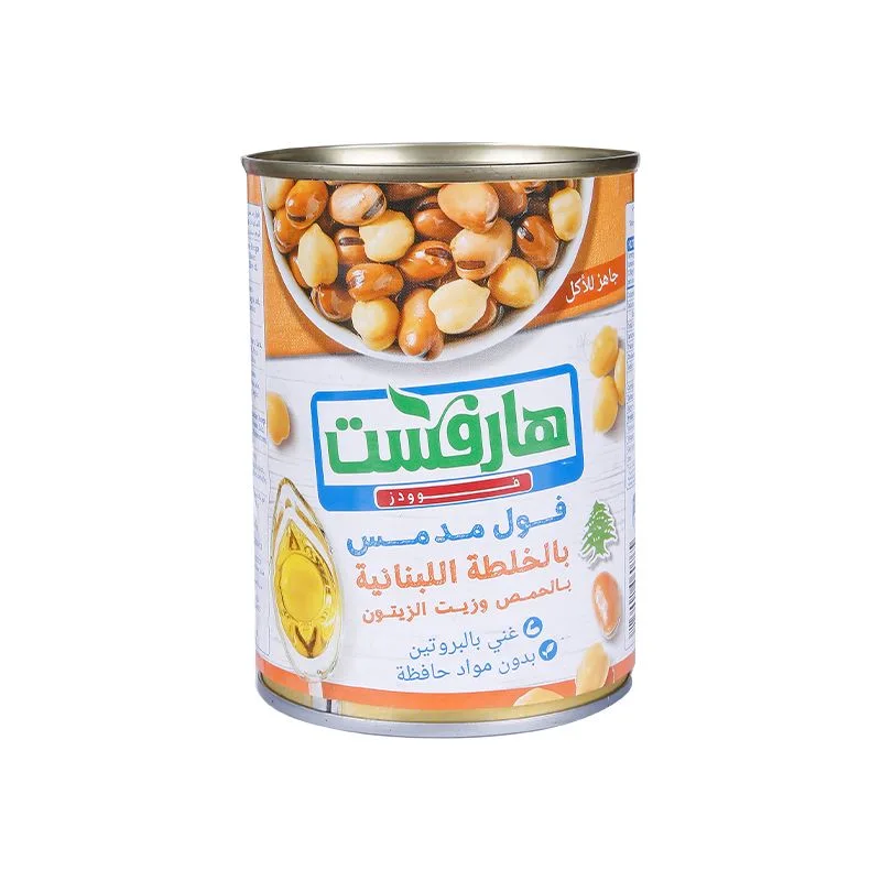 Fava Beans Lebanese Recipe فول مدمس بالخلطة اللبنانية